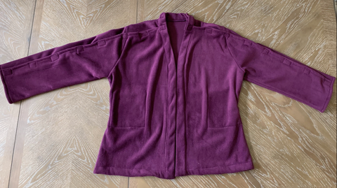 Perfectly Purple- Infused Comfort Sweater